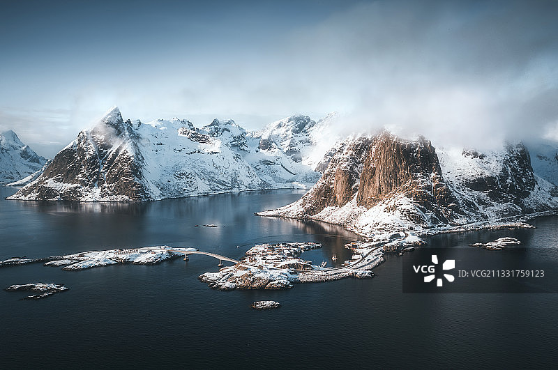 挪威罗佛顿风光图片素材