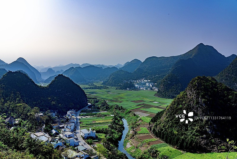 多彩贵州城图片素材