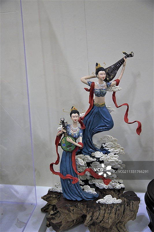 面塑飞天图片素材