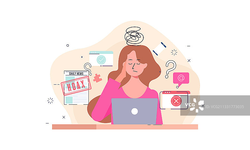 信息过载和多任务处理问题图片素材