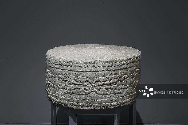 北京颐和园露陈石座图片素材