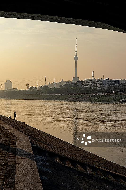 大桥下面图片素材