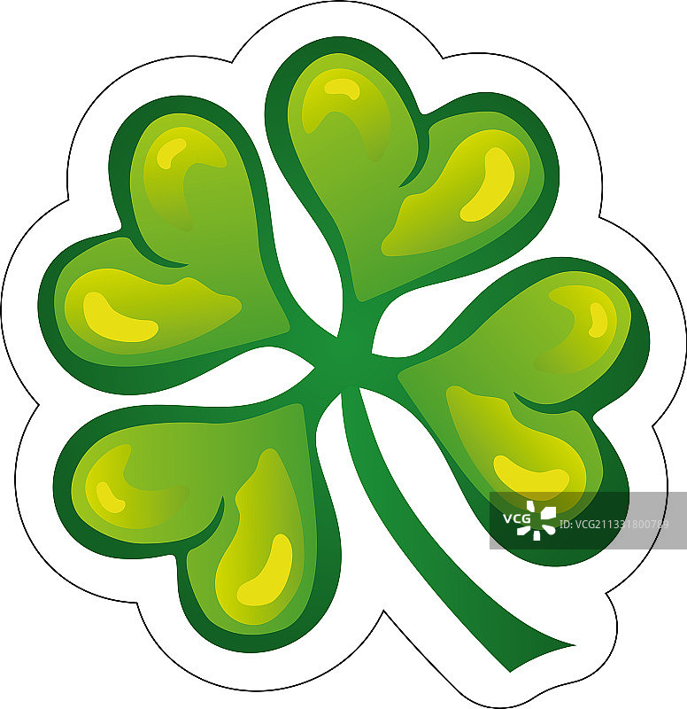 圣帕特里克节小精灵角色图片素材