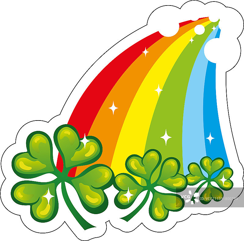 圣帕特里克节小精灵角色图片素材