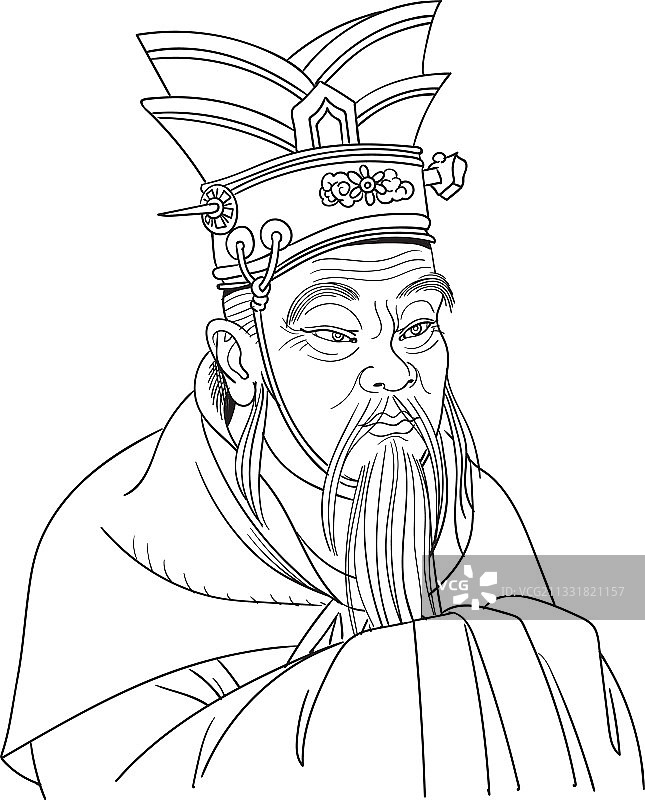 戴头巾的人图片素材