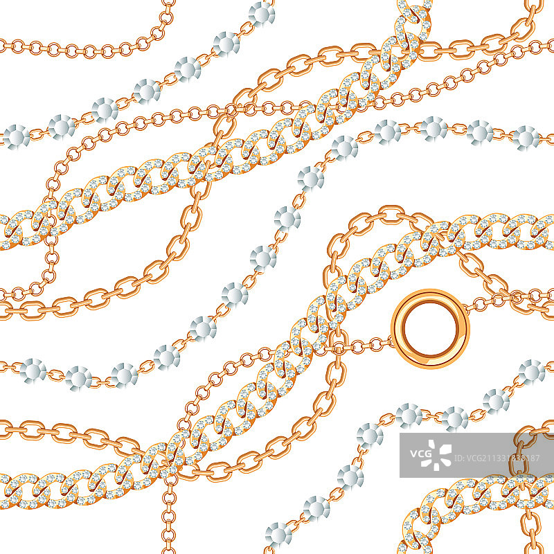 宝石无缝图案背景图片素材