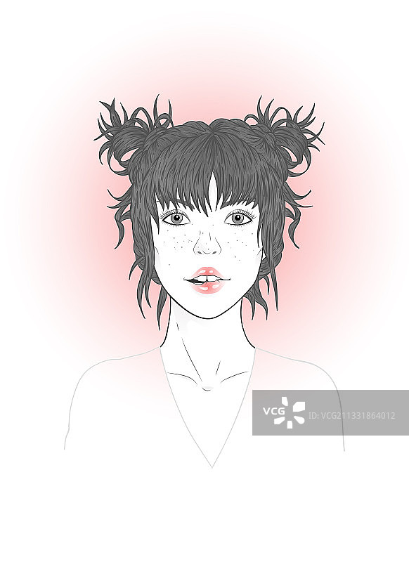 漂亮的女人图片素材