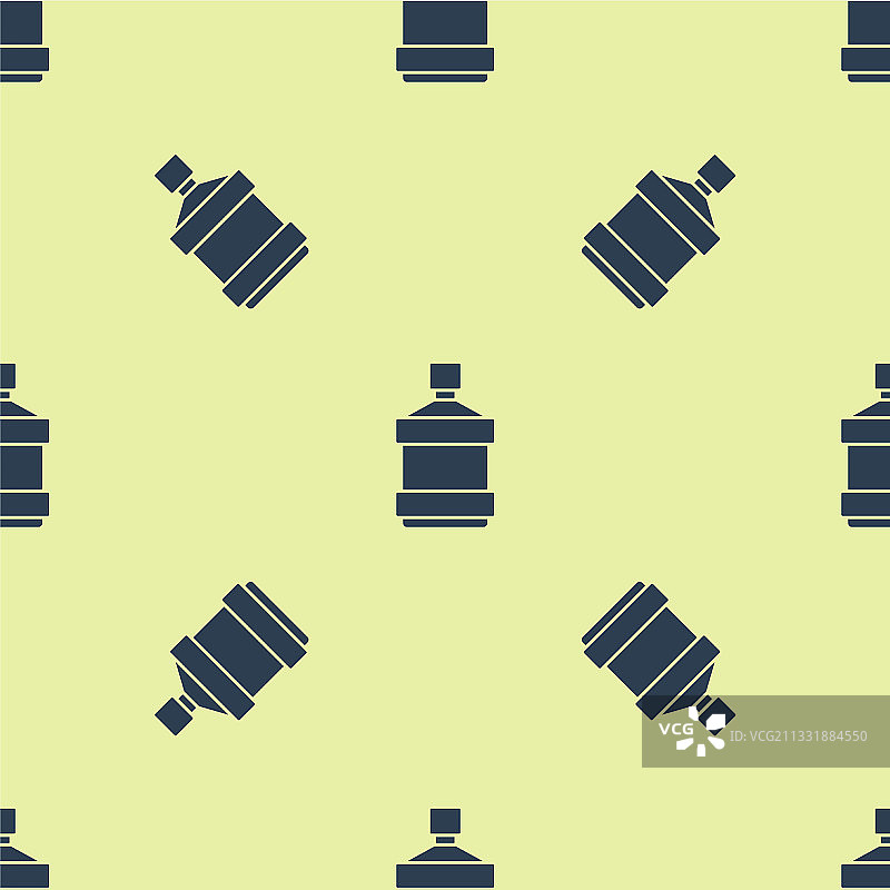 蓝色大瓶装纯净水图标图片素材