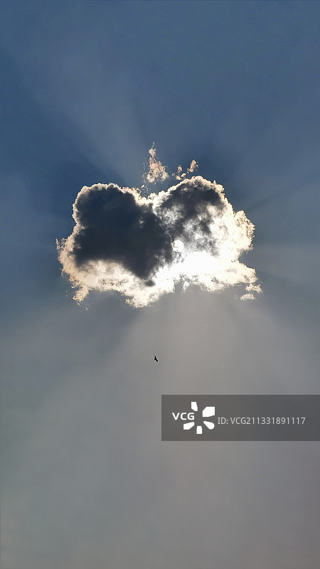 《追日》福州夕照云镶金边图片素材