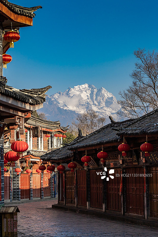 遗产珠华——光明的祈祷【丽江古城】图片素材