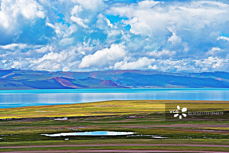 宁静的可可西里图片素材