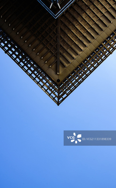 杭州 临平阁 东来阁 临平公园图片素材