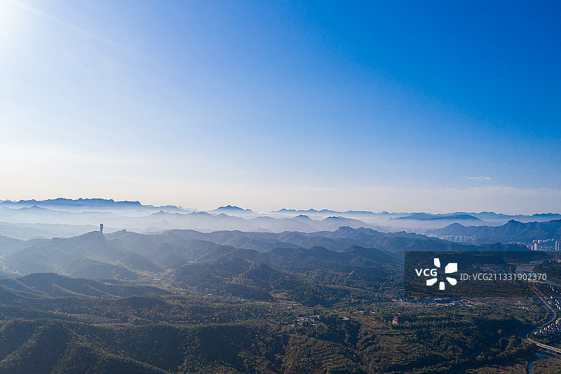 河北承德云海风光图片素材