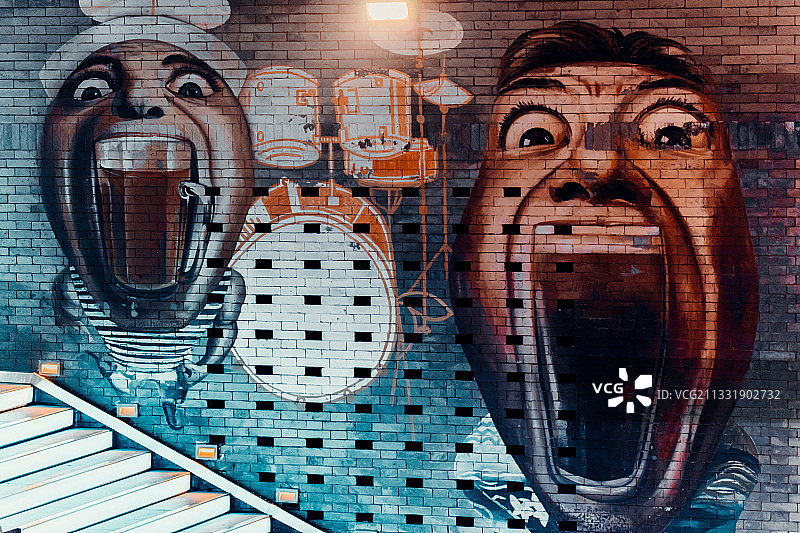 街头涂鸦图片素材