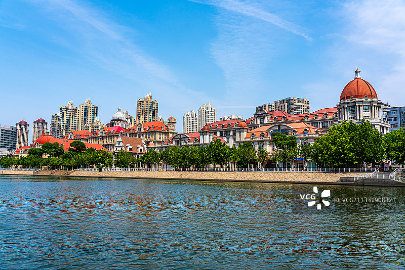 天津湾公园 天津图片素材