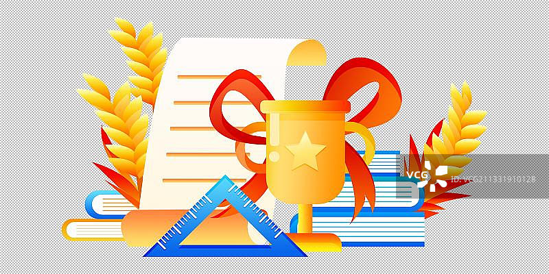 考试胜利元素图片素材