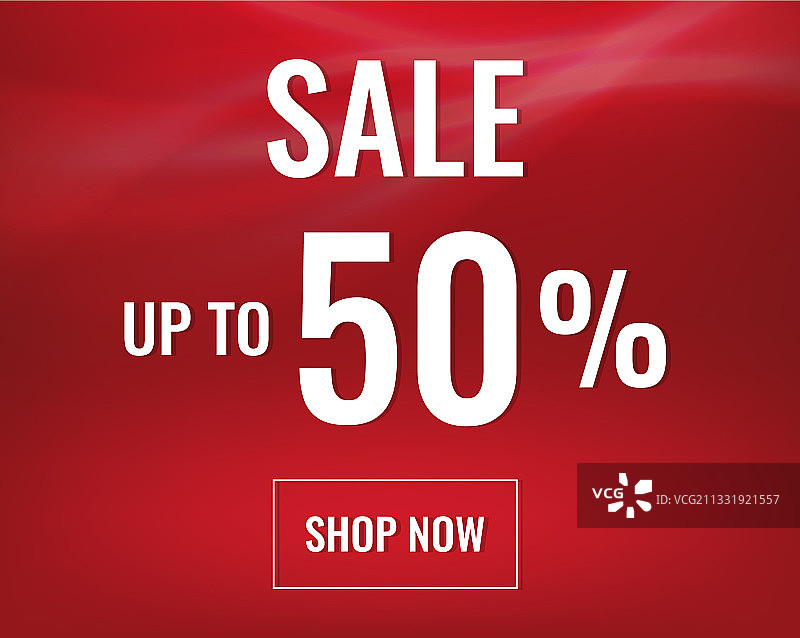 红色促销banner图片素材