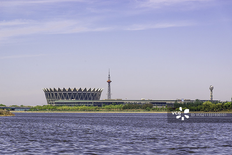 辽宁（营口）沿海产业基地--营口市文化艺术中心图片素材