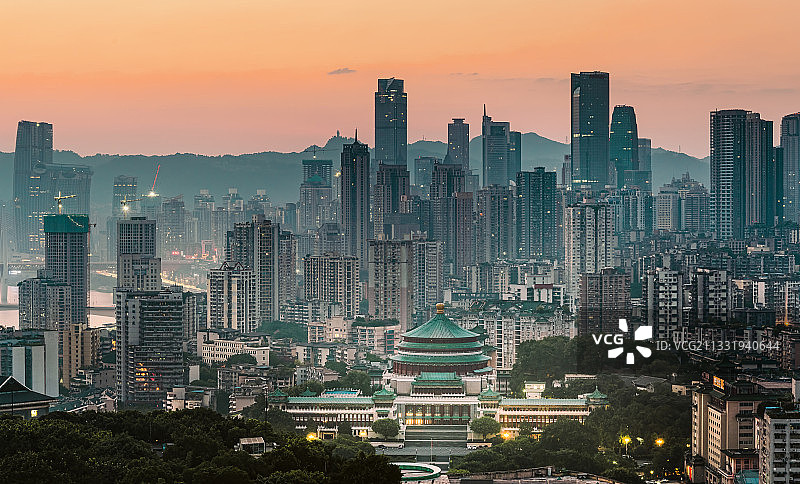 重庆人民大礼堂图片素材