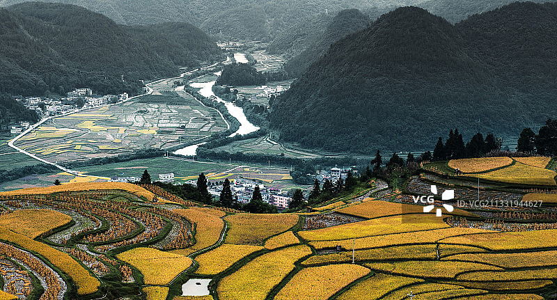 贵州贵定腊利梯田图片素材