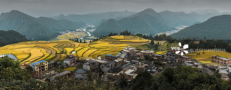 贵州贵定腊利梯田图片素材