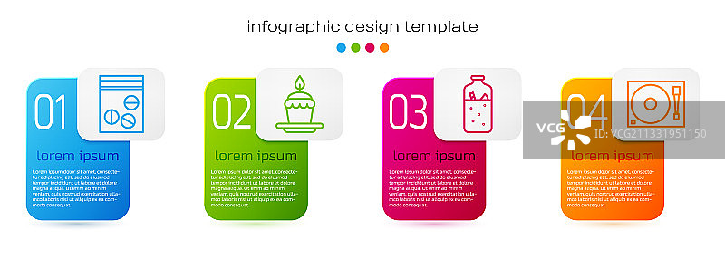 装有毒品燃烧蛋糕的塑料袋banner图片素材