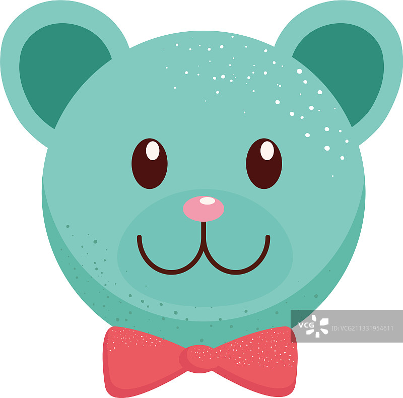 可爱的泰迪熊毛绒玩具图片素材