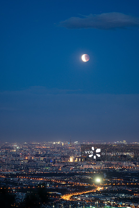 Lunar eclipse 2021图片素材