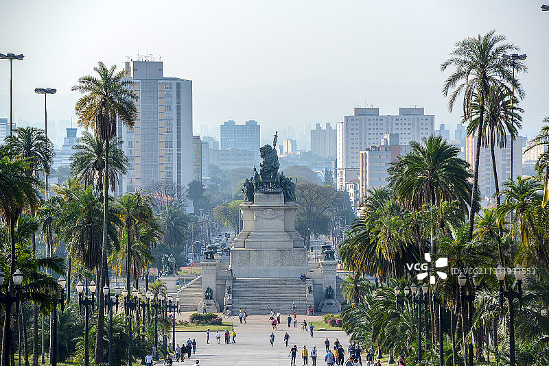 巴西，圣保罗，独立公园图片素材