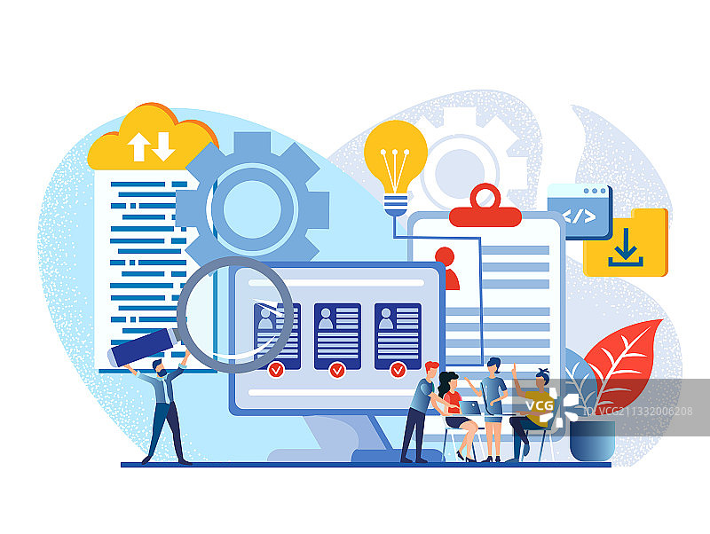 招聘在线面试图片素材