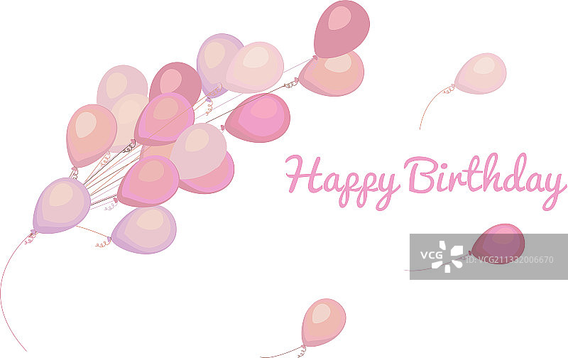 生日快乐banner贺卡模板图片素材