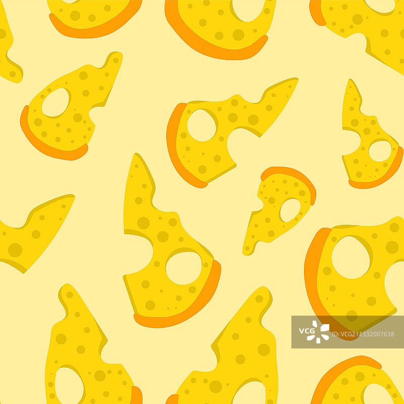奶酪无缝图案图片素材