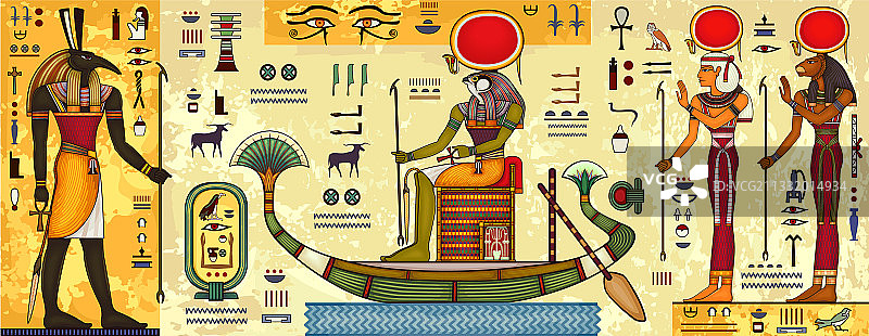 古埃及文化背景图片素材