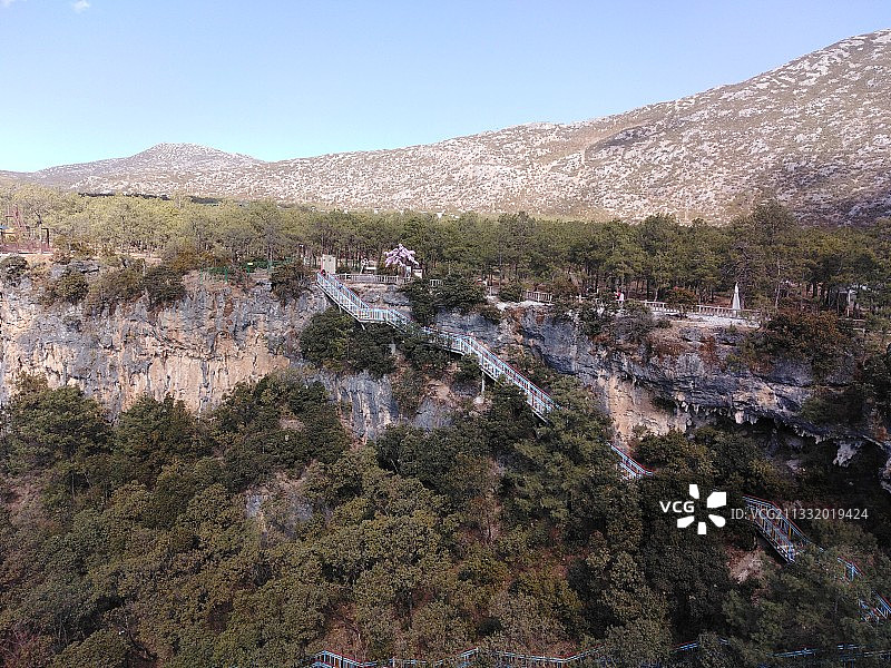 美丽的丽江东巴谷图片素材