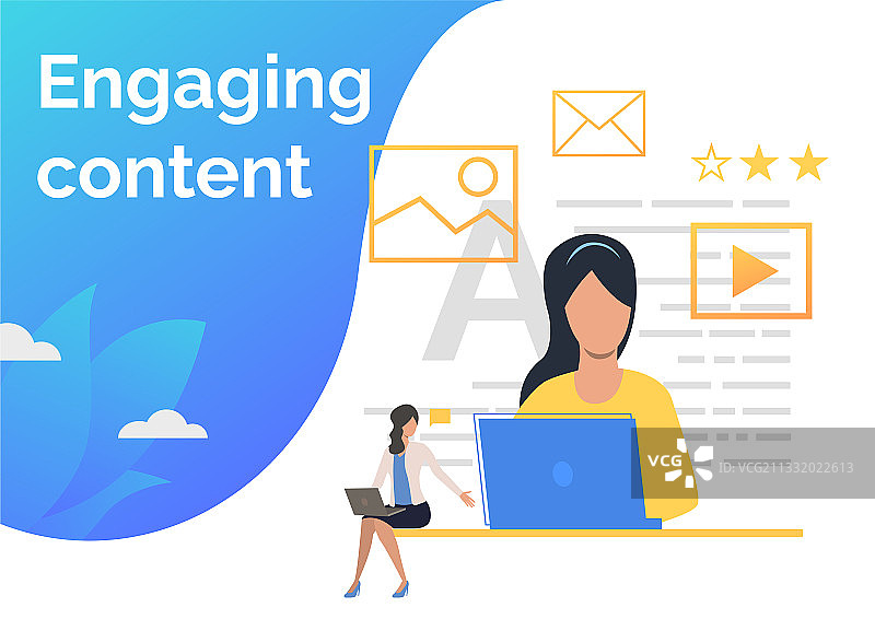 内容管理团队创作内容图片素材