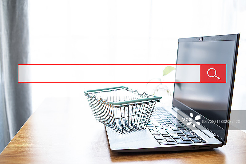 网络购物概念图图片素材