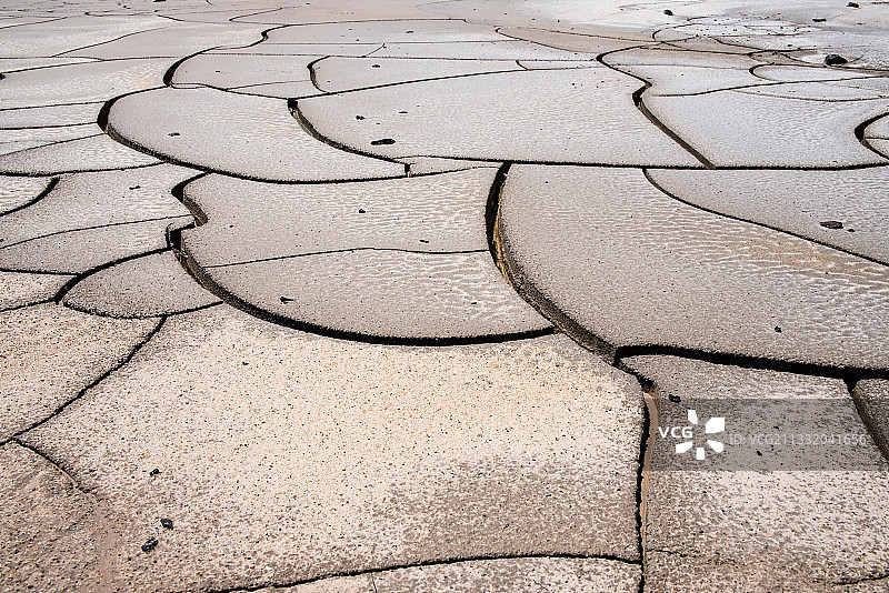 干涸的河床图片素材