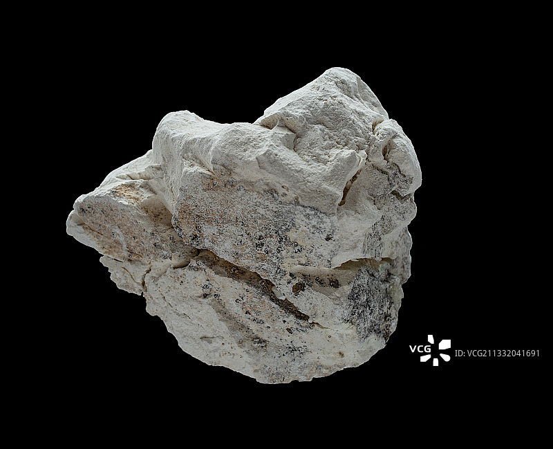 黑背景上的生石灰图片素材