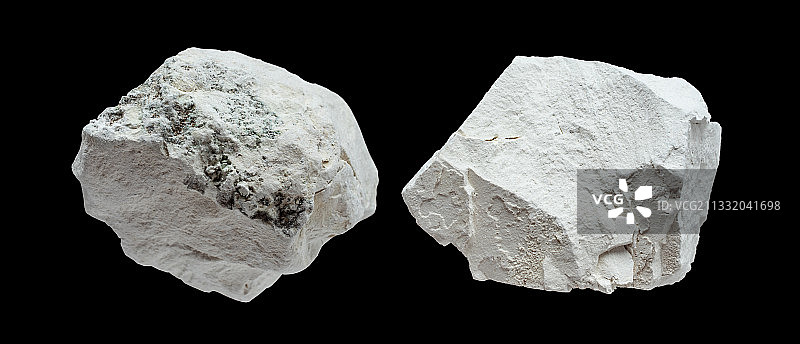 黑背景上的生石灰图片素材