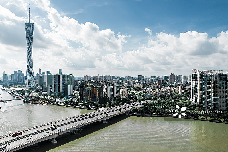广州城市风光图片素材