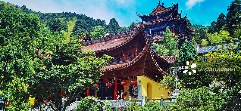 杭州东天目山景区图片素材