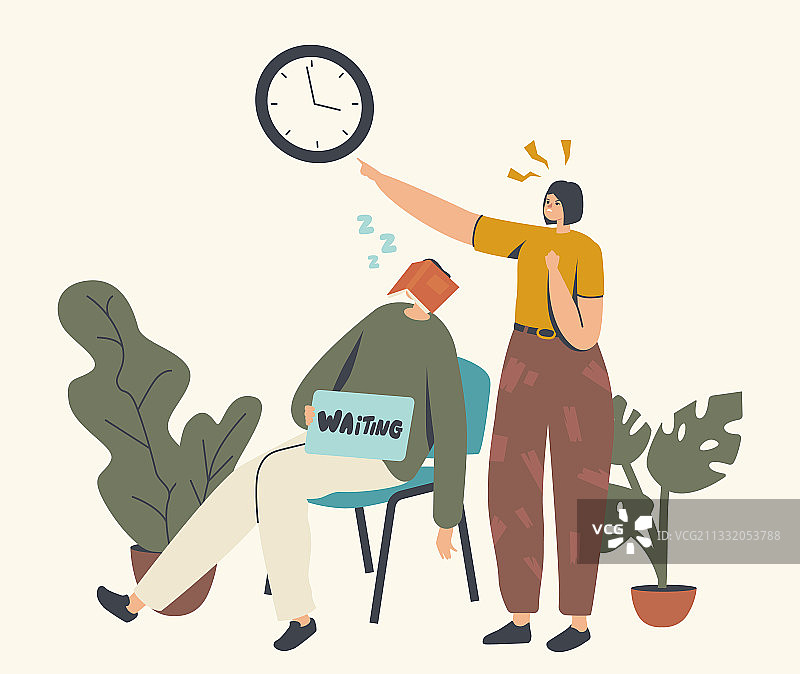 候车大厅里漫长等待的疲惫的人，女人图片素材