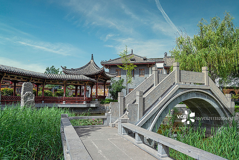 春秋古城 泰安图片素材