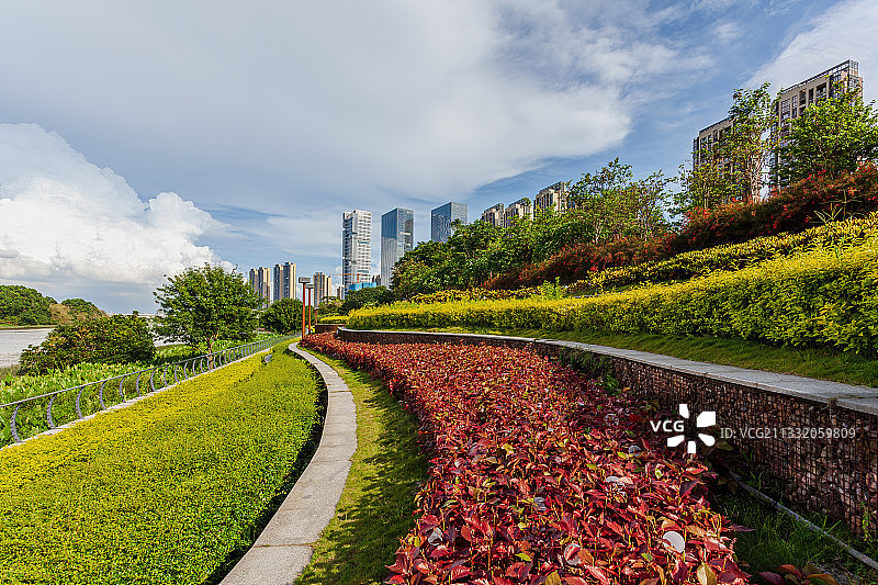 乐从国家水利风景区 佛山图片素材