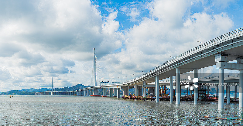 深圳湾大桥图片素材