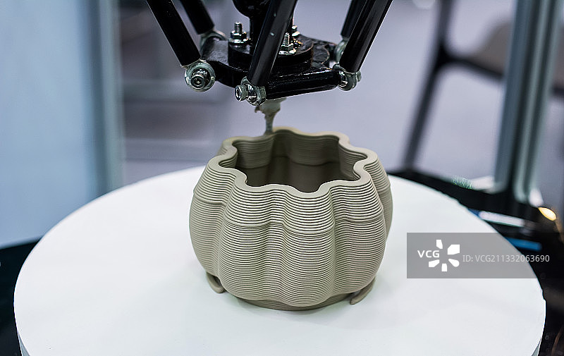 3D打印陶瓷器皿图片素材