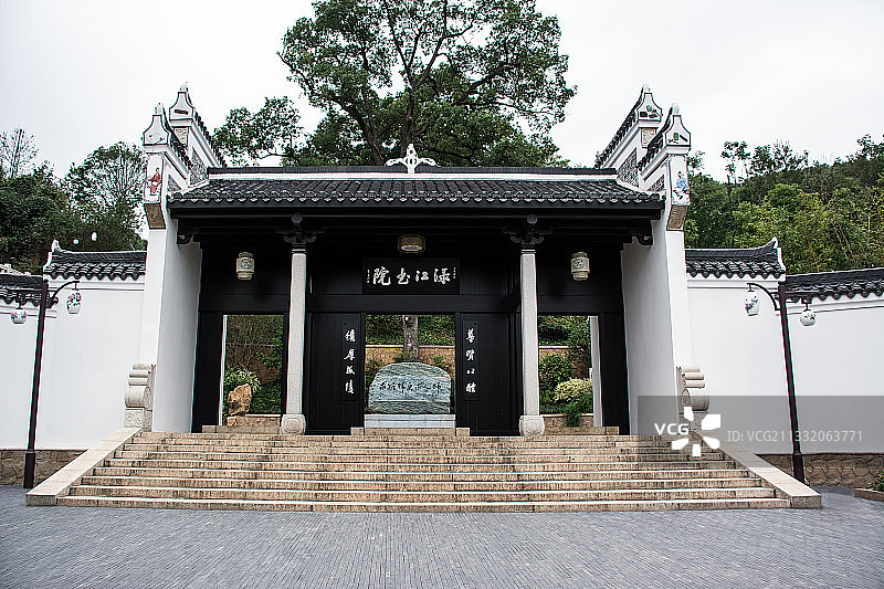 中国湖南省醴陵渌江书院图片素材