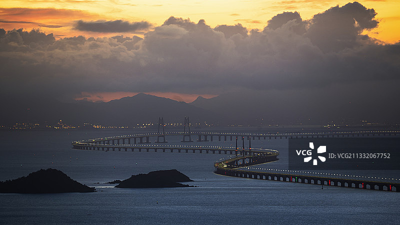 港珠澳大桥 粤港澳大湾区图片素材
