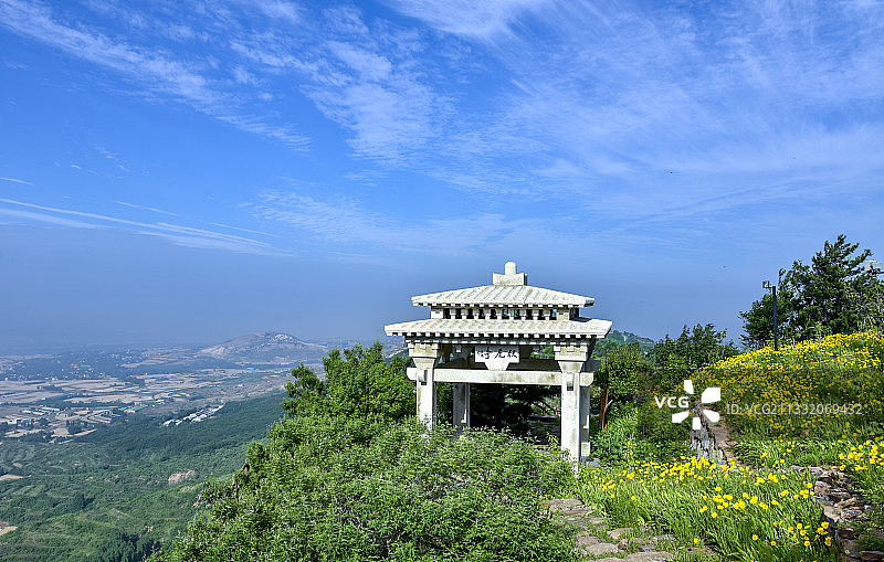 万安山风光图片素材