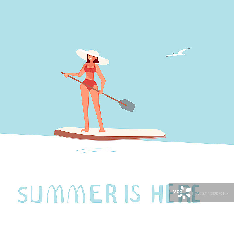 夏季已至方形banner模板图片素材